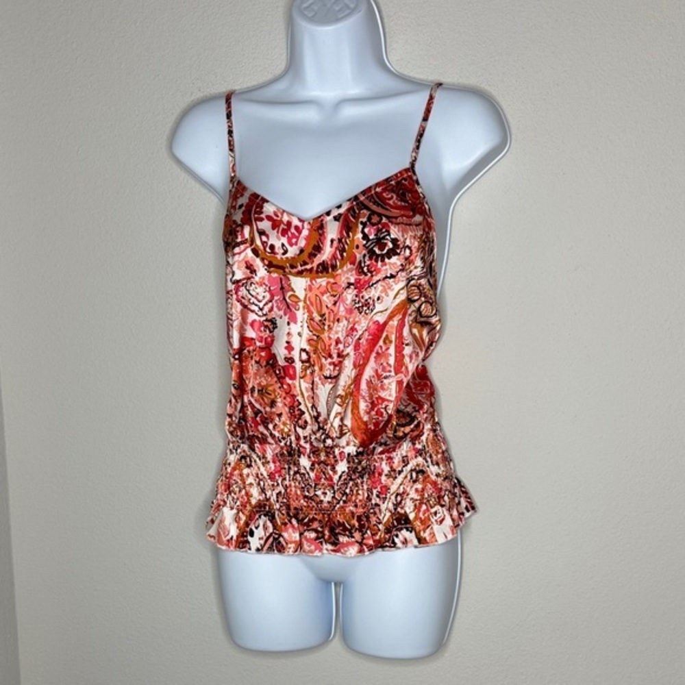 Daytrip Vibrant Red and Pink Camisole